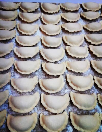 Mrożone pierogi i uszka Znova