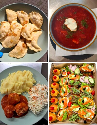 Pierogi, barszcz, domowe obiady i catering – Pierogi domowe Znova